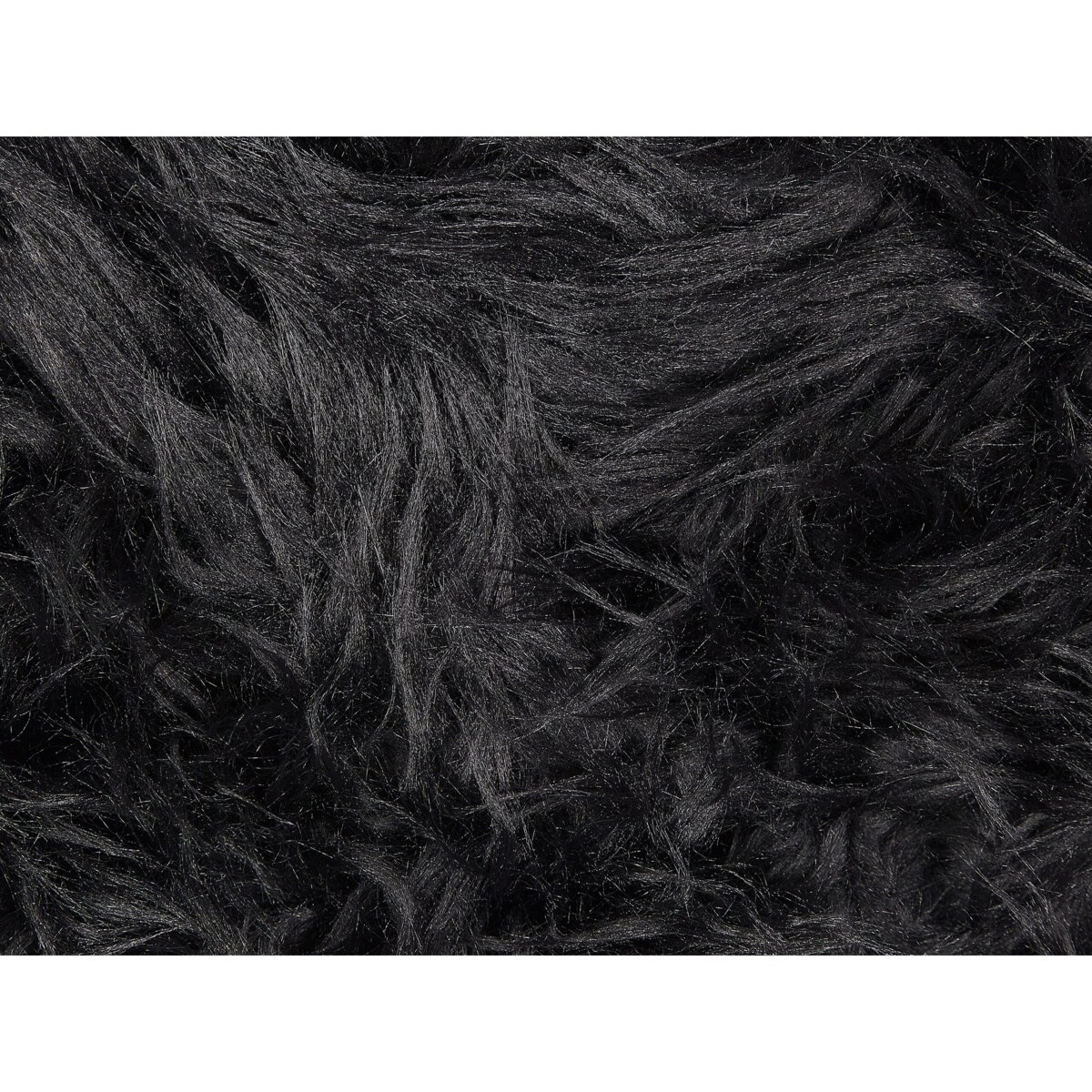 Sztuczna skóra owcza czarna MAMUNGARI