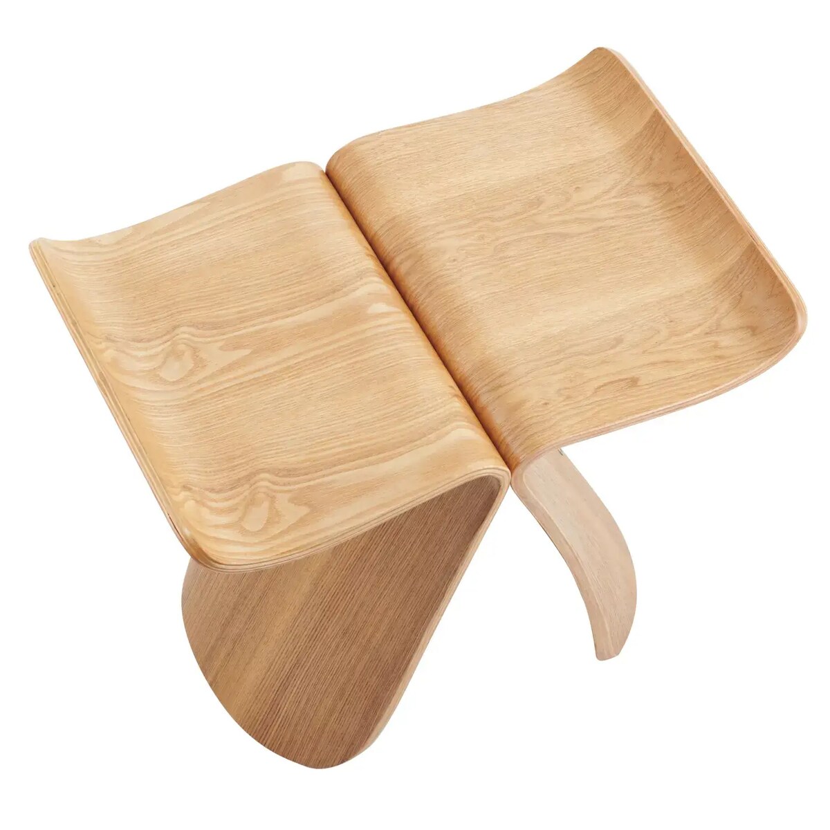 Designerski stołek Book MH-0025-N Moos taboret drewniany