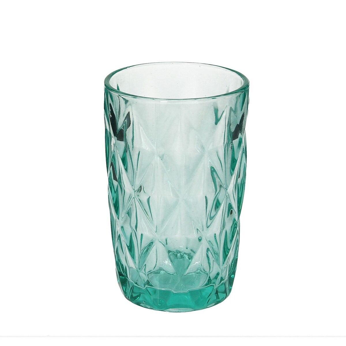 Szklanka Basic Turquoise 350ml, ⌀8 x 12,5cm