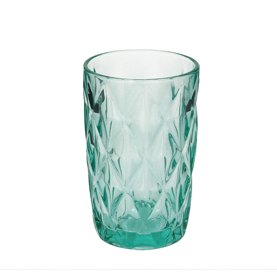 Szklanka Basic Turquoise 350ml, ⌀8 x 12,5cm