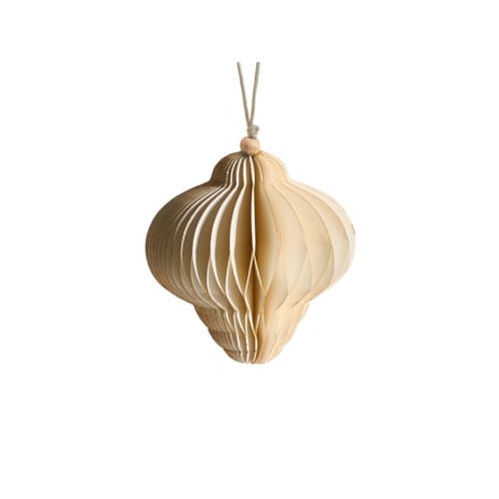 Zestaw 20 ozdób choinkowych MALSELVA Papier Kolorowy