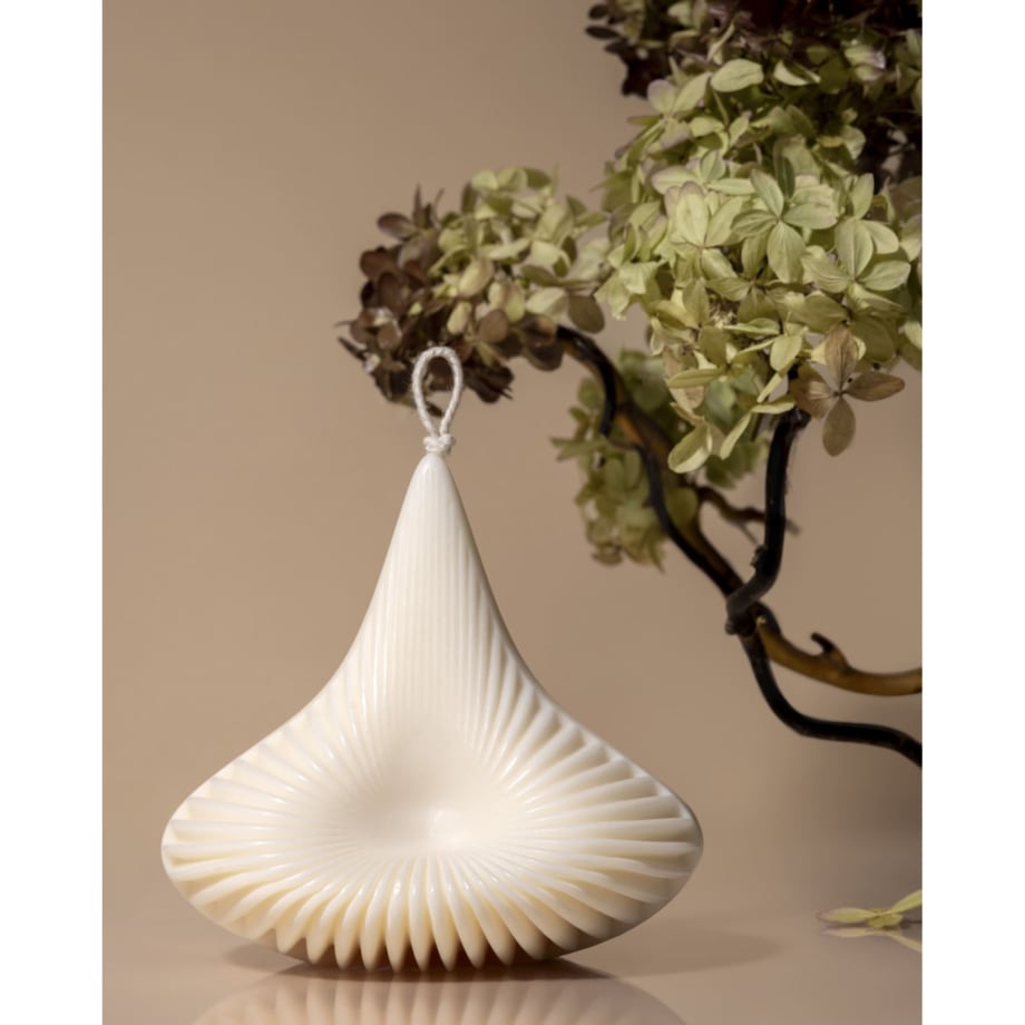 Świeca sojowa Aqua – elegancka dekoracja z naturalnego wosku, idealna na prezent dla kobiety