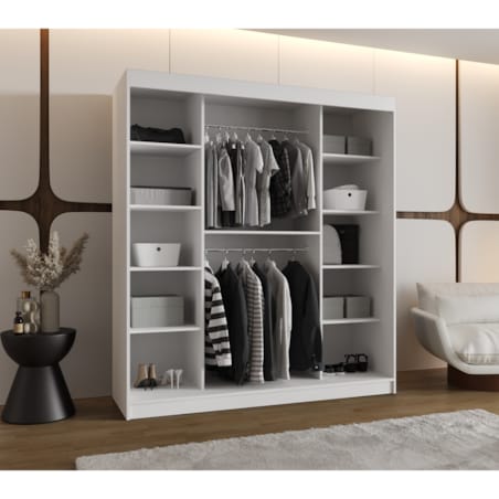 Szafa przesuwna ULTRA 180 biały