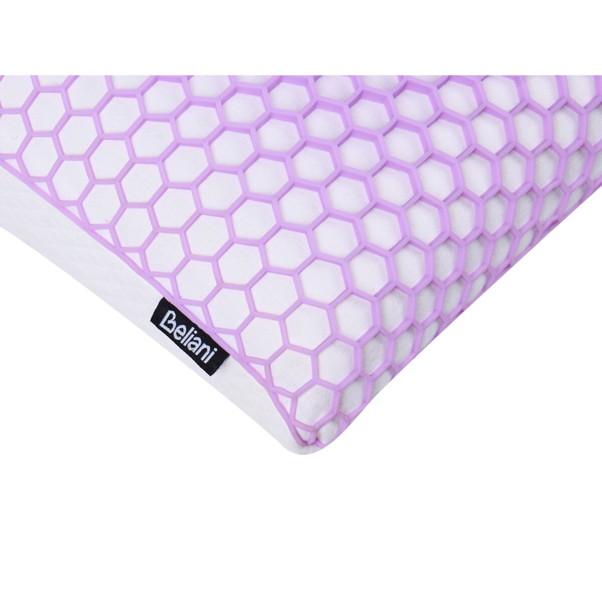 Poduszka ATHOS Niska Pianka memory 55 x 35 cm Fioletowy