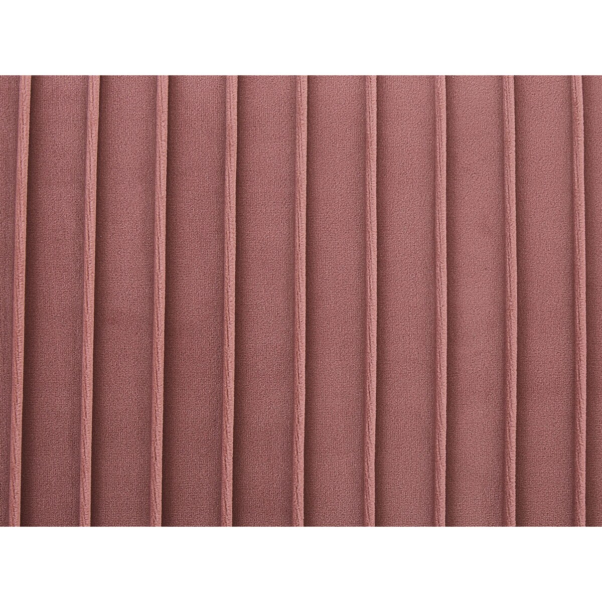 Ławka do sypialni welurowa różowa PATERSON