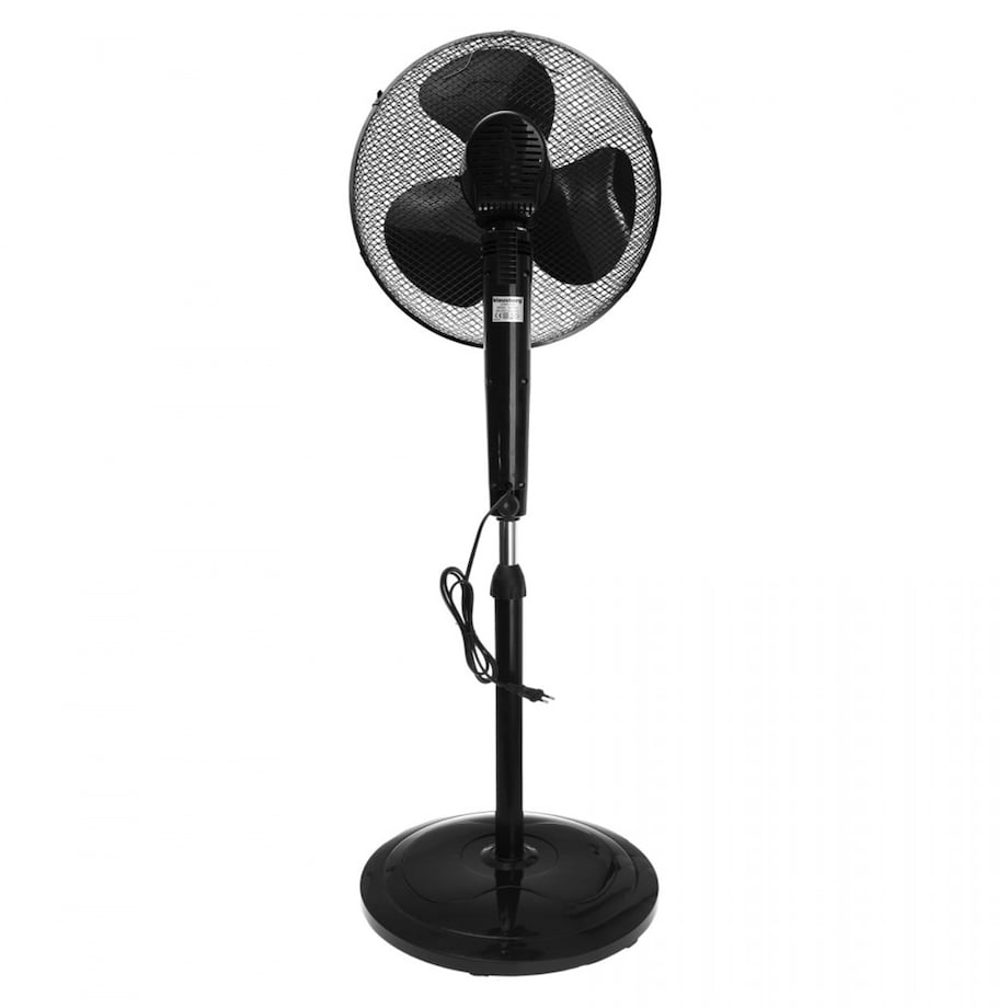 Klausberg wentylator podłogowy z pilotem i timerem 40cm 50w KB7476