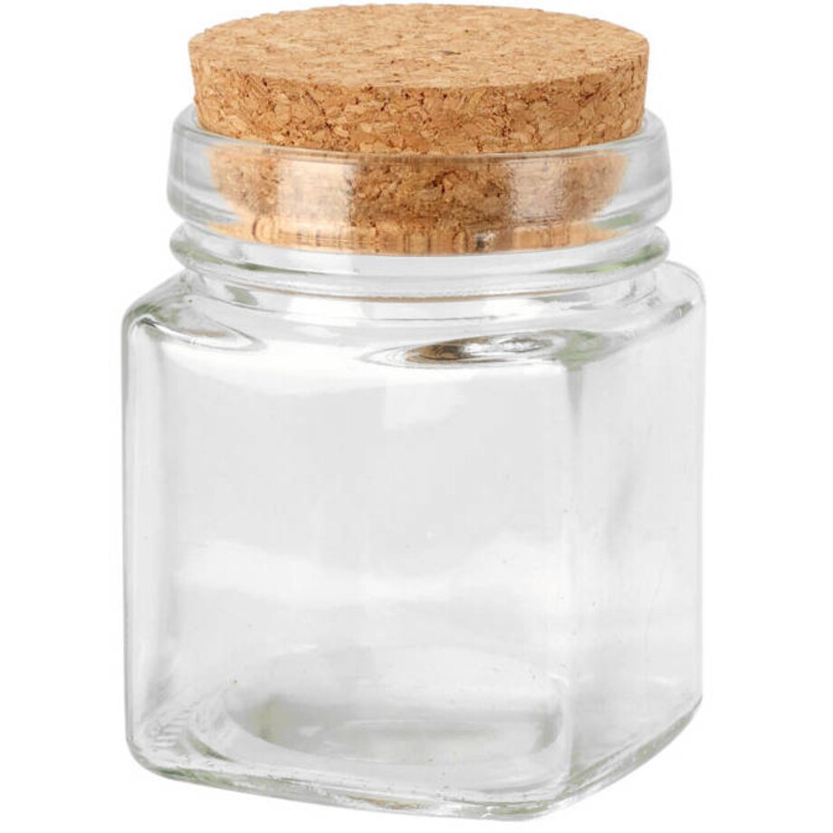 Szklany słoik do przechowywania, 160 ml