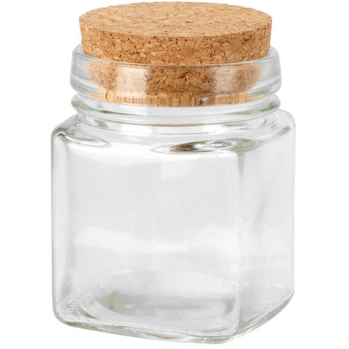 Szklany słoik do przechowywania, 160 ml