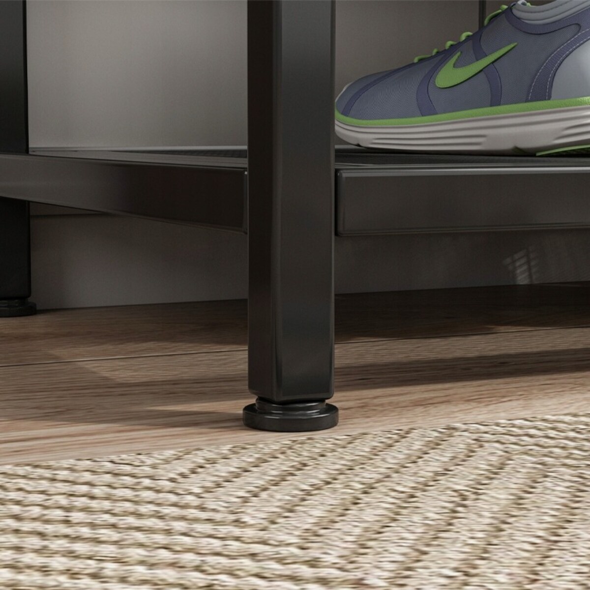 Wieszak industrialny na ubrania buty stojak loft garderoba szafa siedzisko