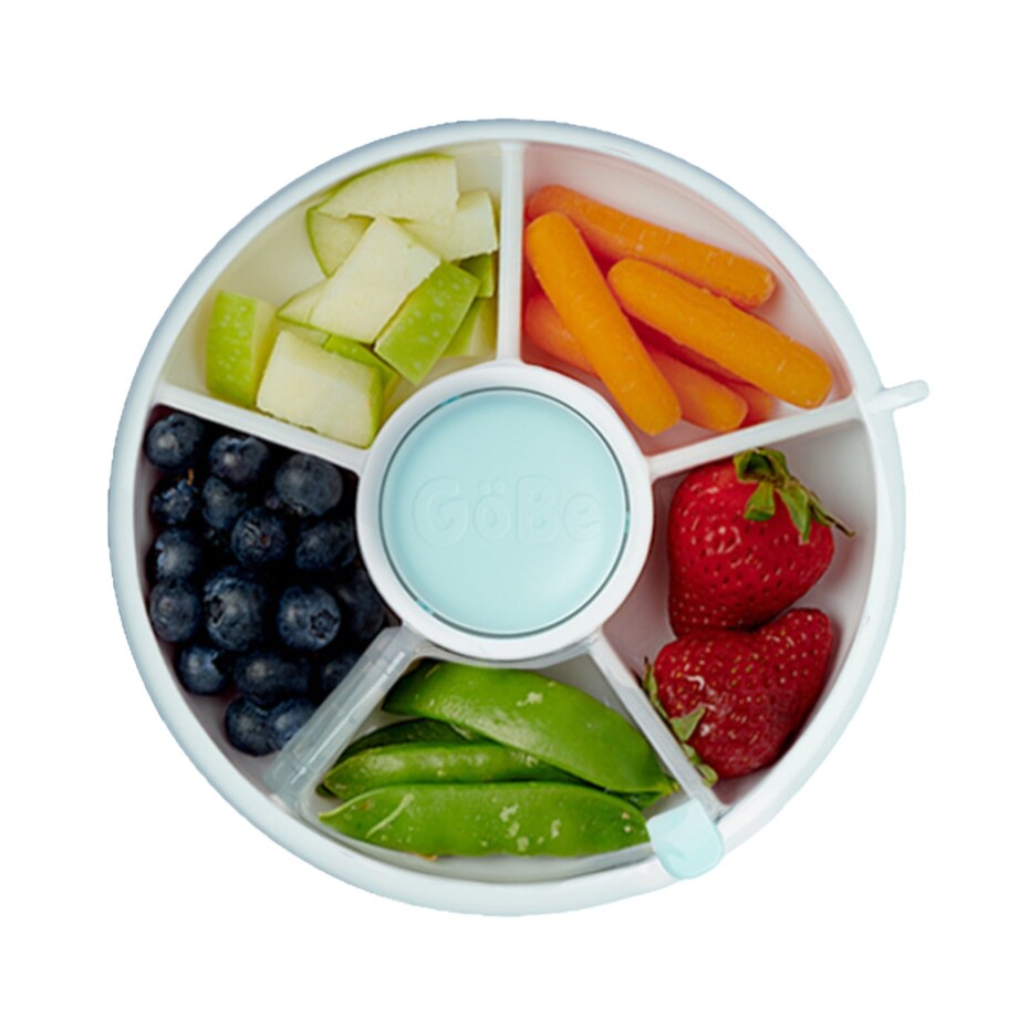 GOBE SNACK SPINNER pojemnik na przekąski, Macaron Blue