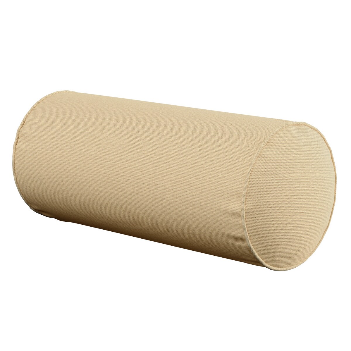 Poduszka wałek prosty, waniliowy, Ø16 x 40 cm, Loneta
