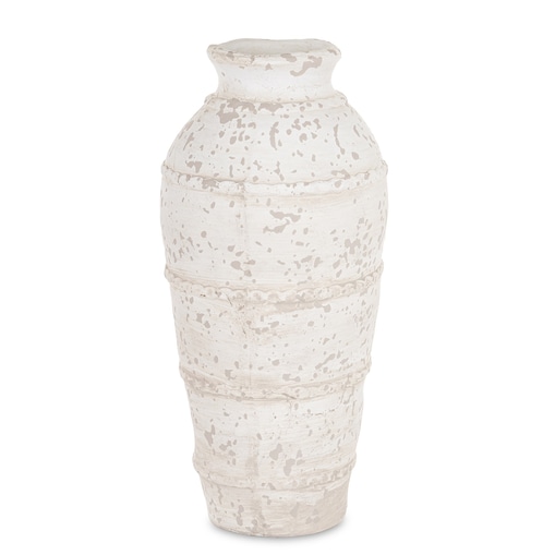Wazon ceramiczny, postarzany 44x18x18 cm VILMA