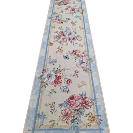 Bieżnik Na Stół 47X163 Cm Dekoracyjny Ozdobny Różany Ogród