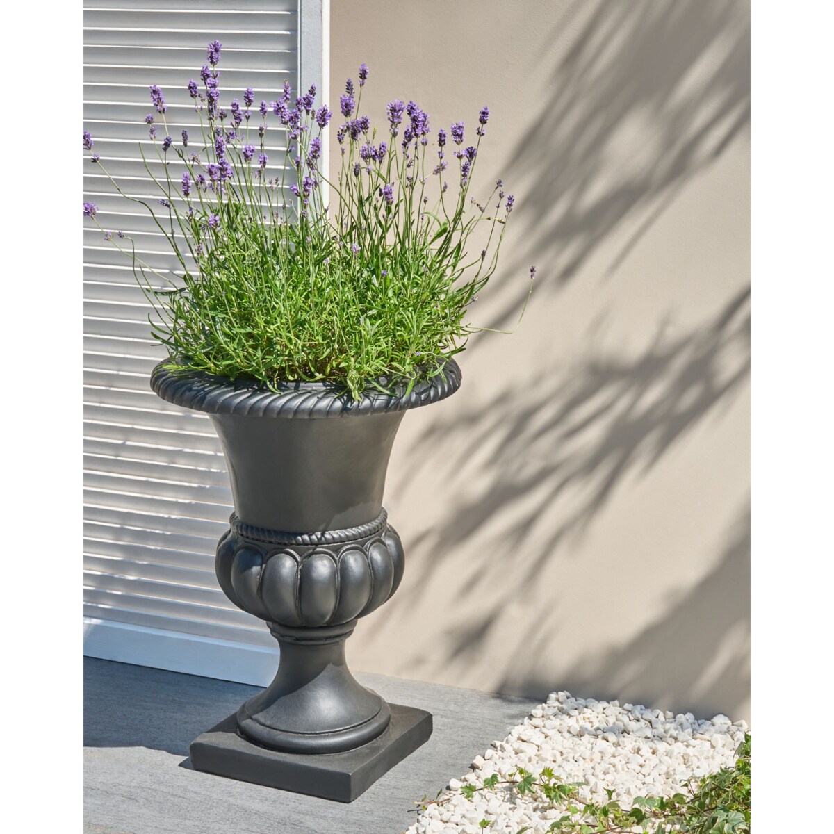 Doniczka KAIR Ceramika 42 cm Grafitowy