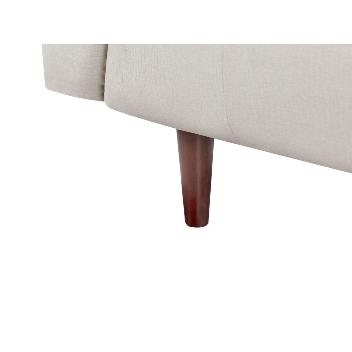 Sofa 3-osobowa jasnobeżowa BYSKE