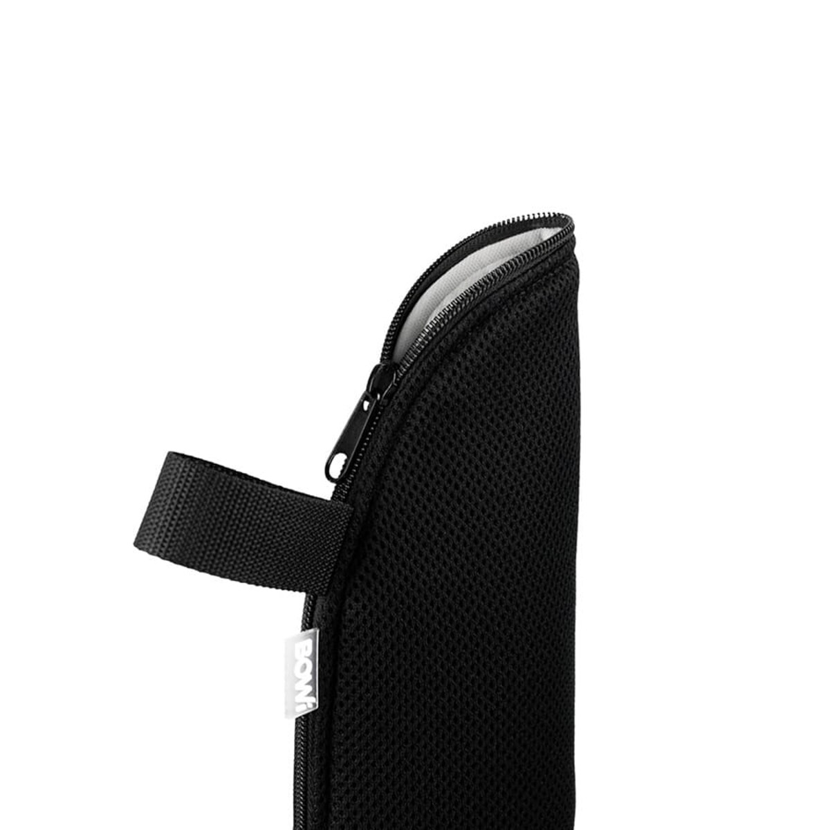 Etui podróżne, opakowanie na butelki z zamkiem czarne