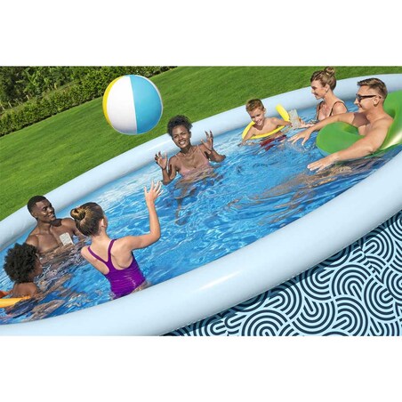 Basen ogrodowy rozporowy Bestway rodzinny dla dzieci 457x107 cm pompa 11w1
