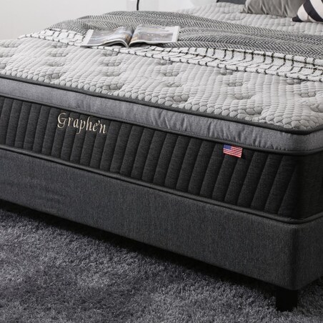 Materac Graphen Zikssen 200x200 cm