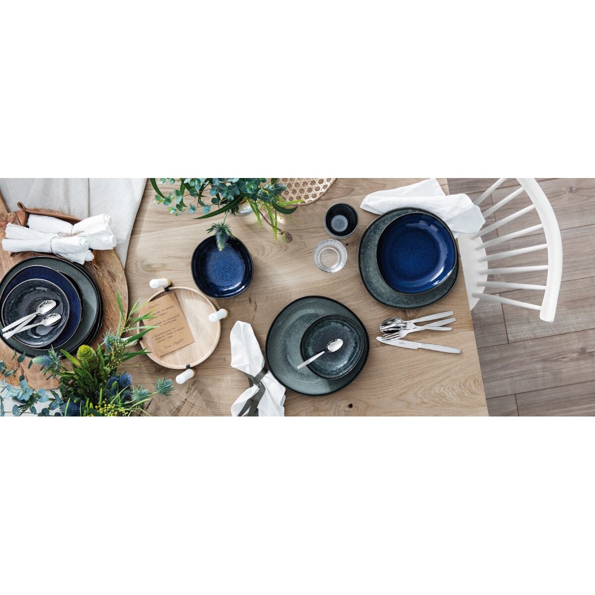 Miseczka płaska S Lave bleu Like niebieska, Villeroy & Boch