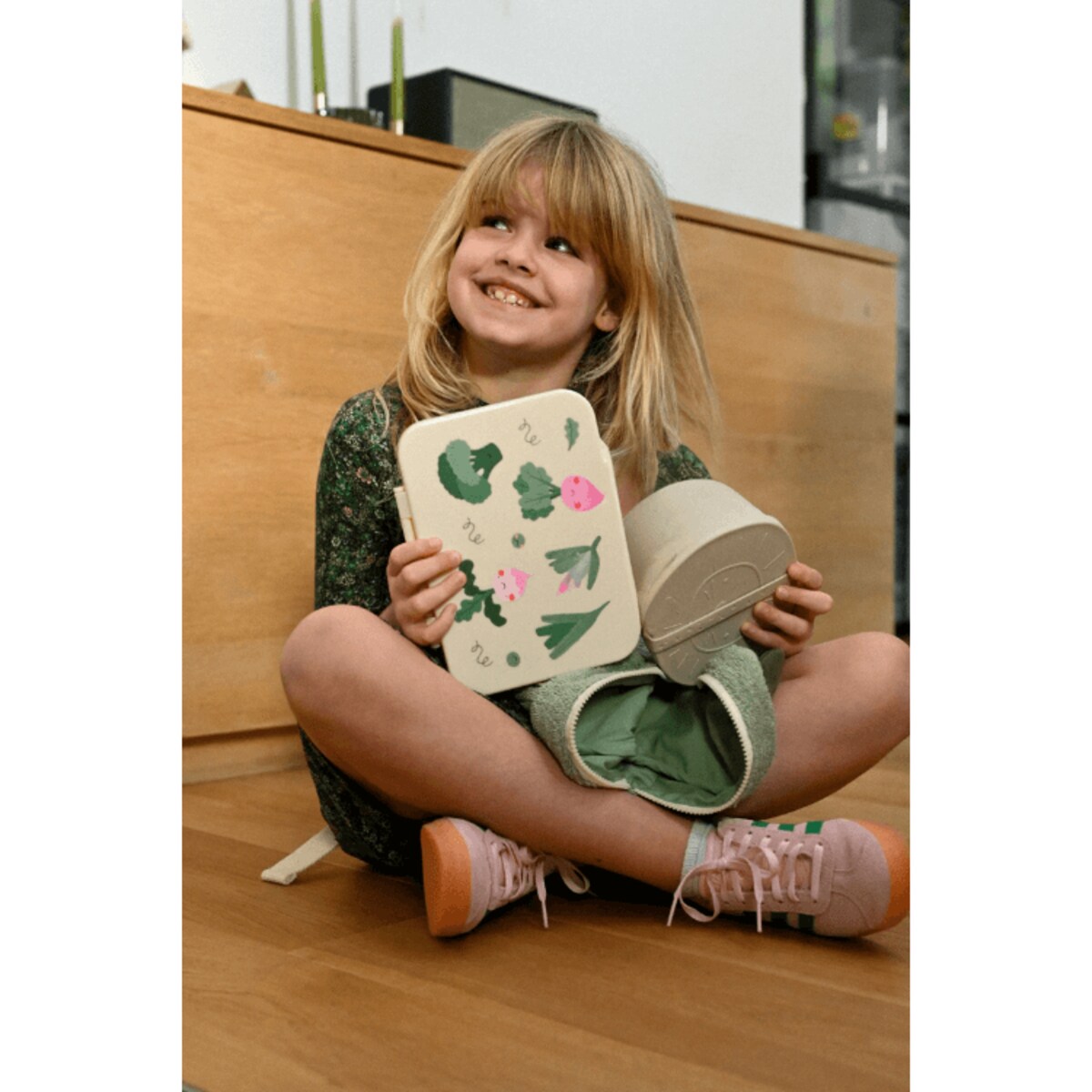 THE COTTON CLOUD tritanowy lunch box, Veggie Pals