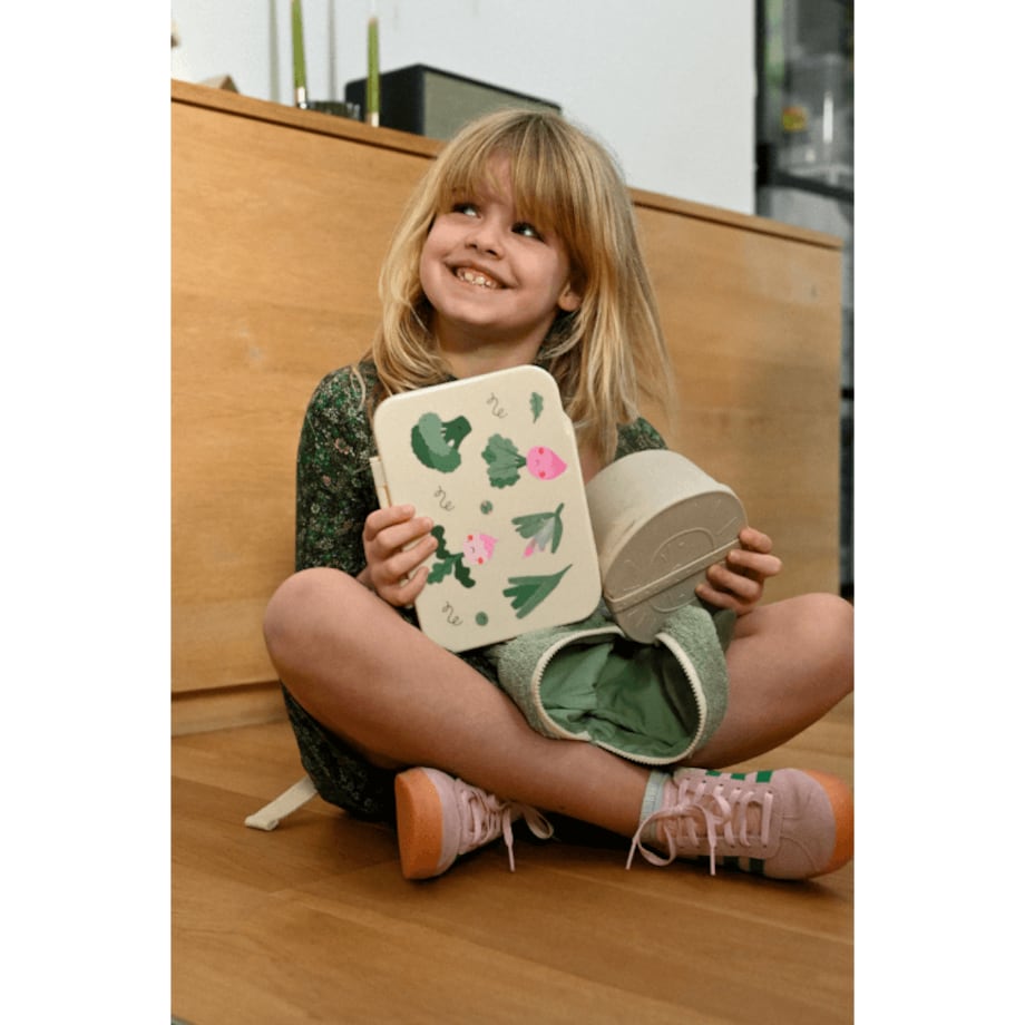 THE COTTON CLOUD tritanowy lunch box, Veggie Pals