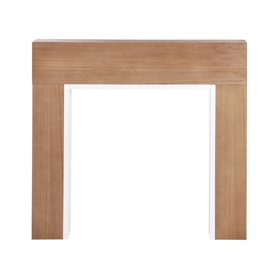 Portal kominkowy BOYANUP Jasnobrązowy