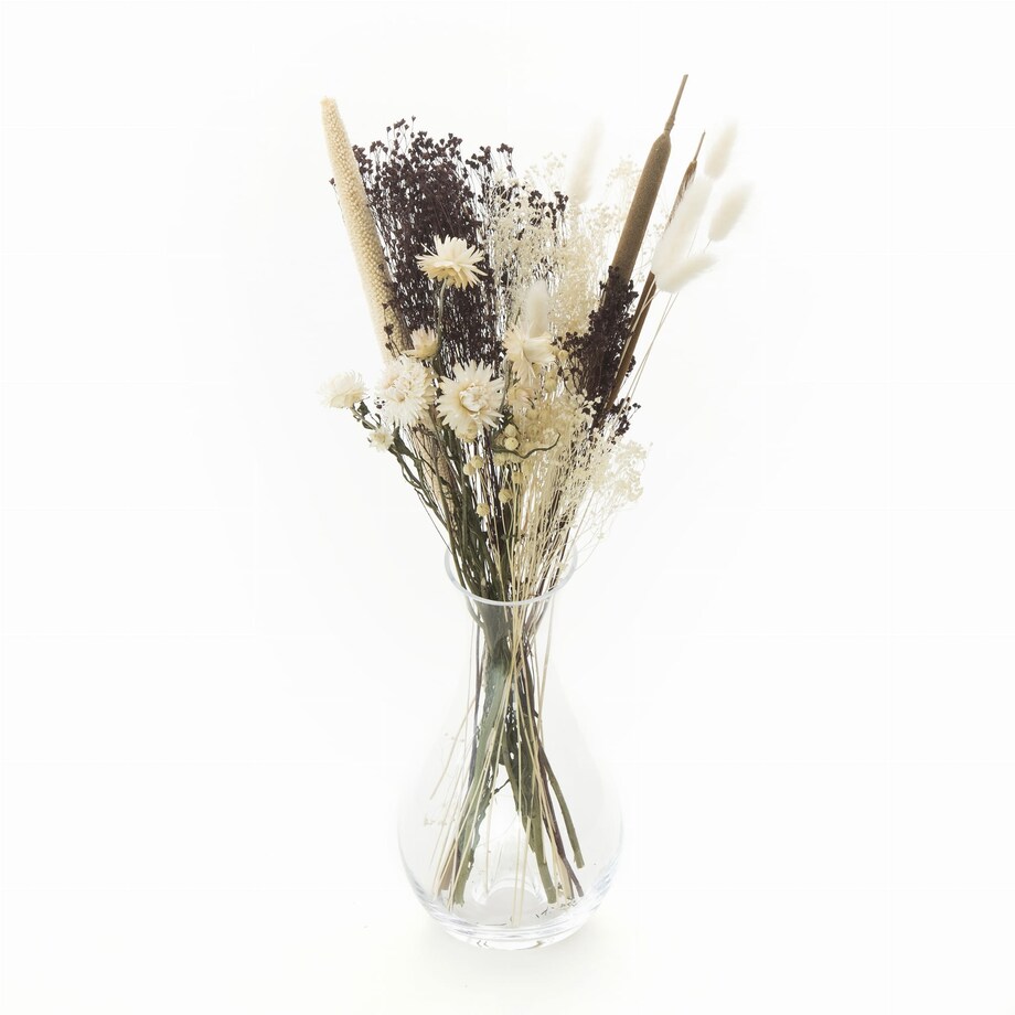 Jesienny zestaw suszonych kwiatów do wazonu Coffee