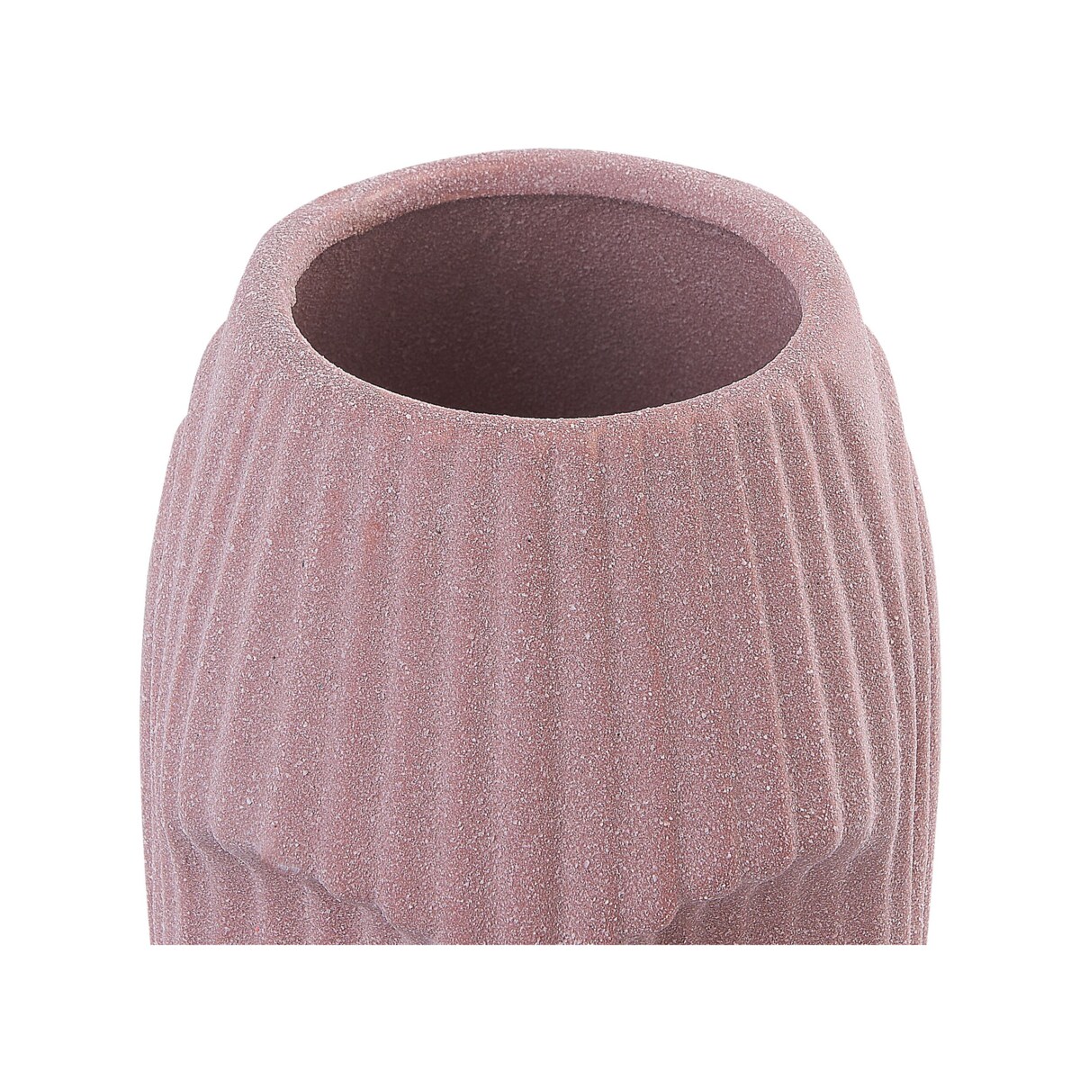 Wazon na kwiaty ceramiczny różowy PALLINI