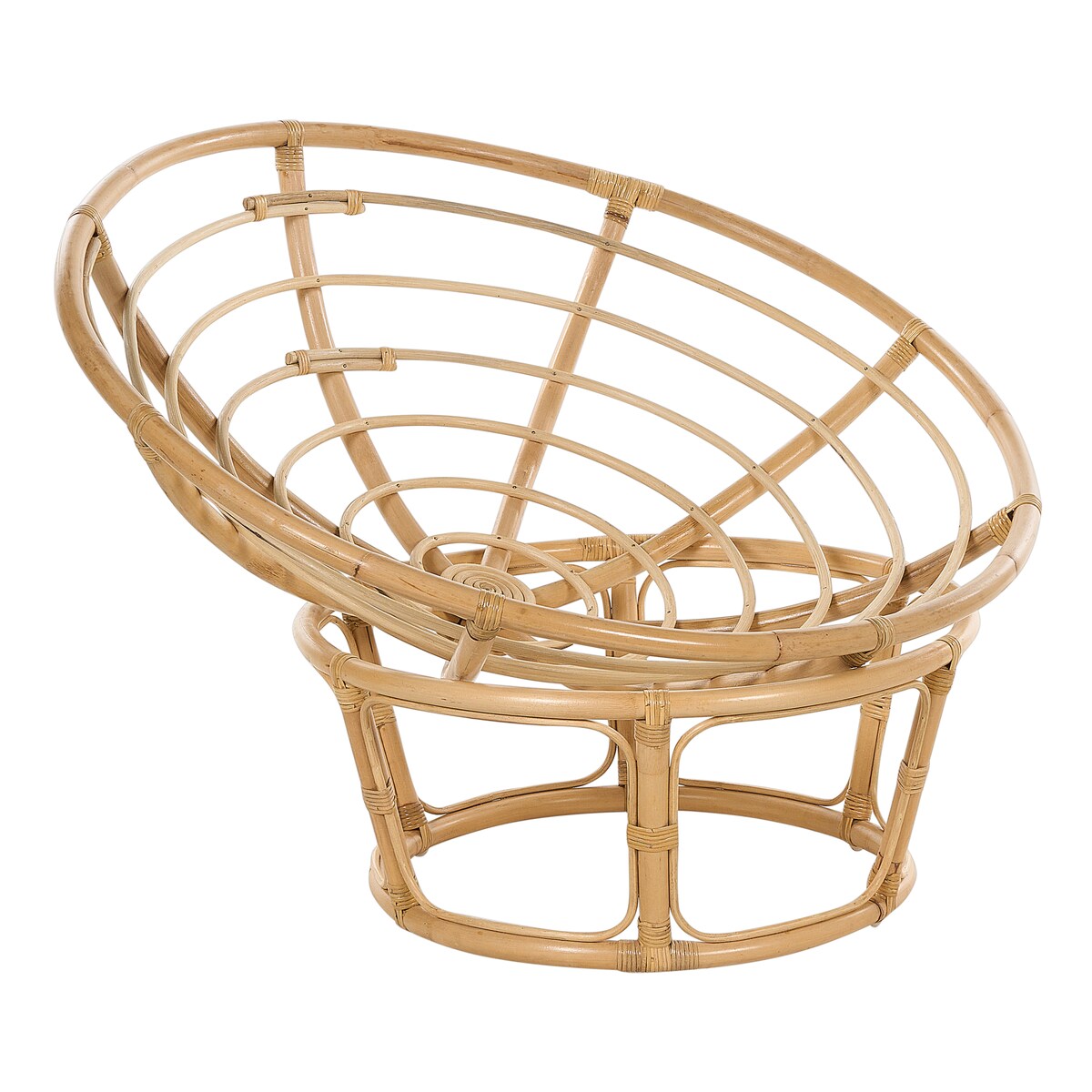 Zestaw 2 foteli ogrodowych z poduszkami SALVO Rattan Naturalny