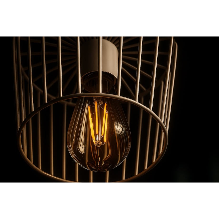 Lampa wisząca KP-21 BEŻ z serii KAPELUSZ