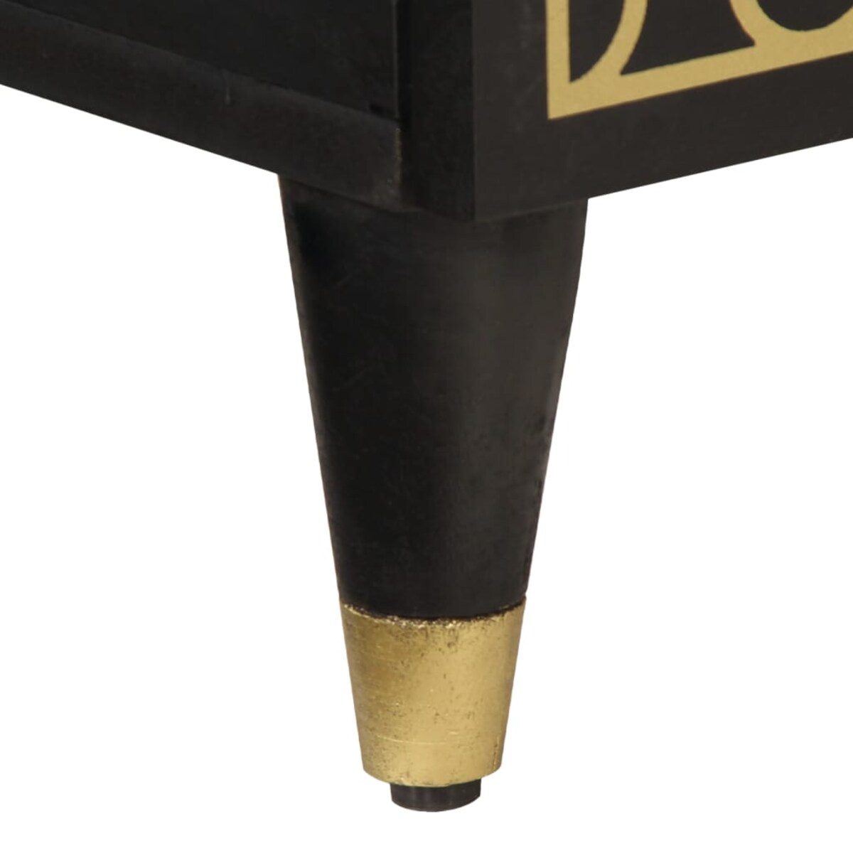 vidaXL Szafka nocna, 40x33x46 cm, lite drewno mango