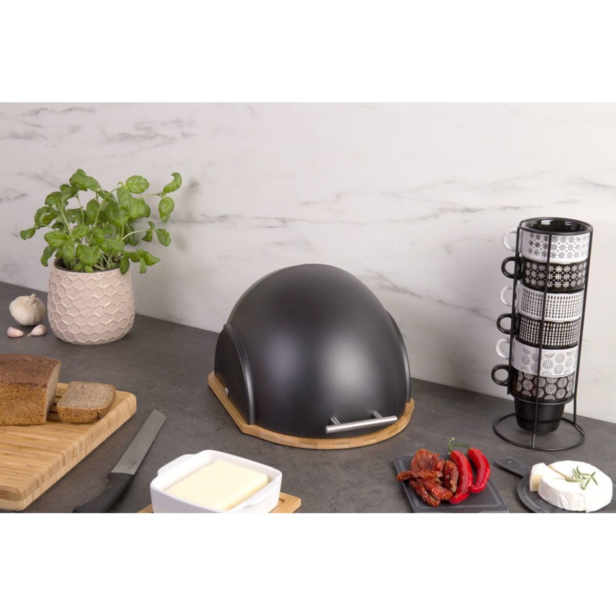 Designerski chlebak na pieczywo, pojemnik na chleb, ZELLER