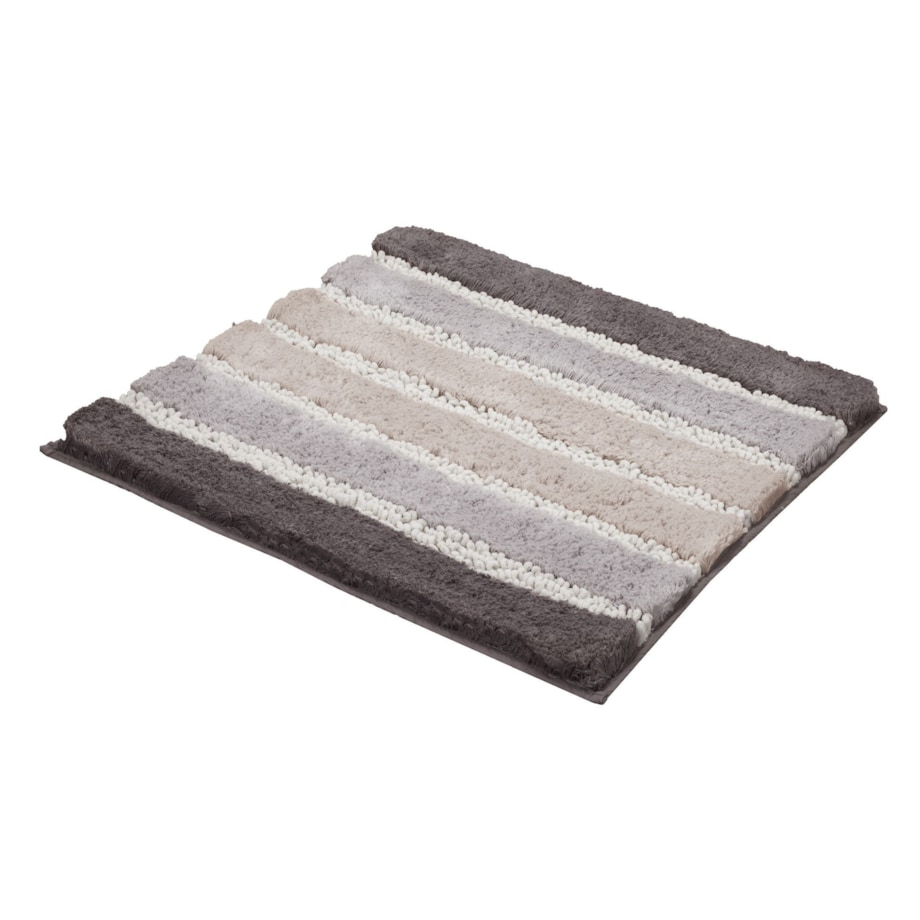 Kleine Wolke Phoenix Ekologiczny Dywanik łazienkowy szary 60x 60 cm ECO LIVING