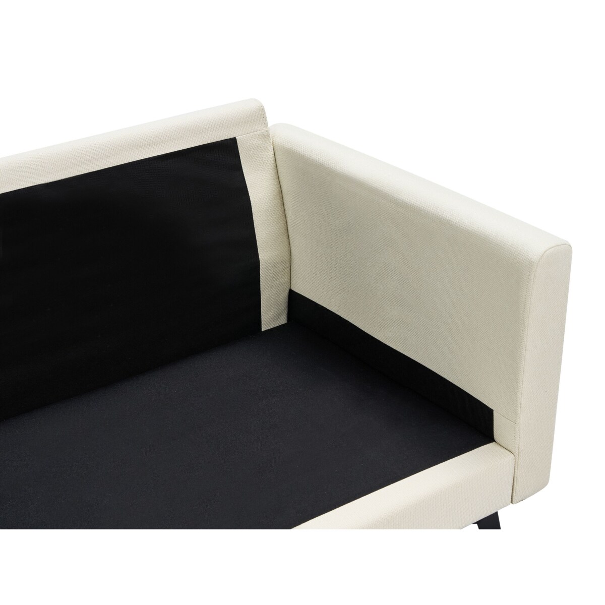 Sofa 3-osobowa jasnobeżowa MALA