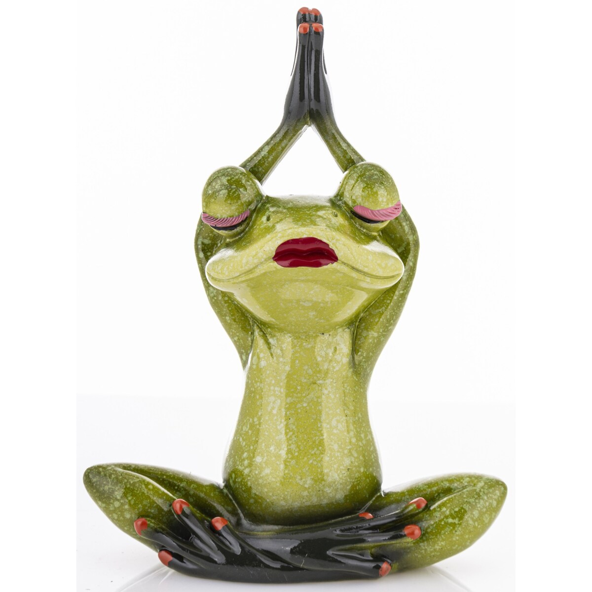 Dekoracja - żaba joginka 20x15x7 cm JOGA-2
