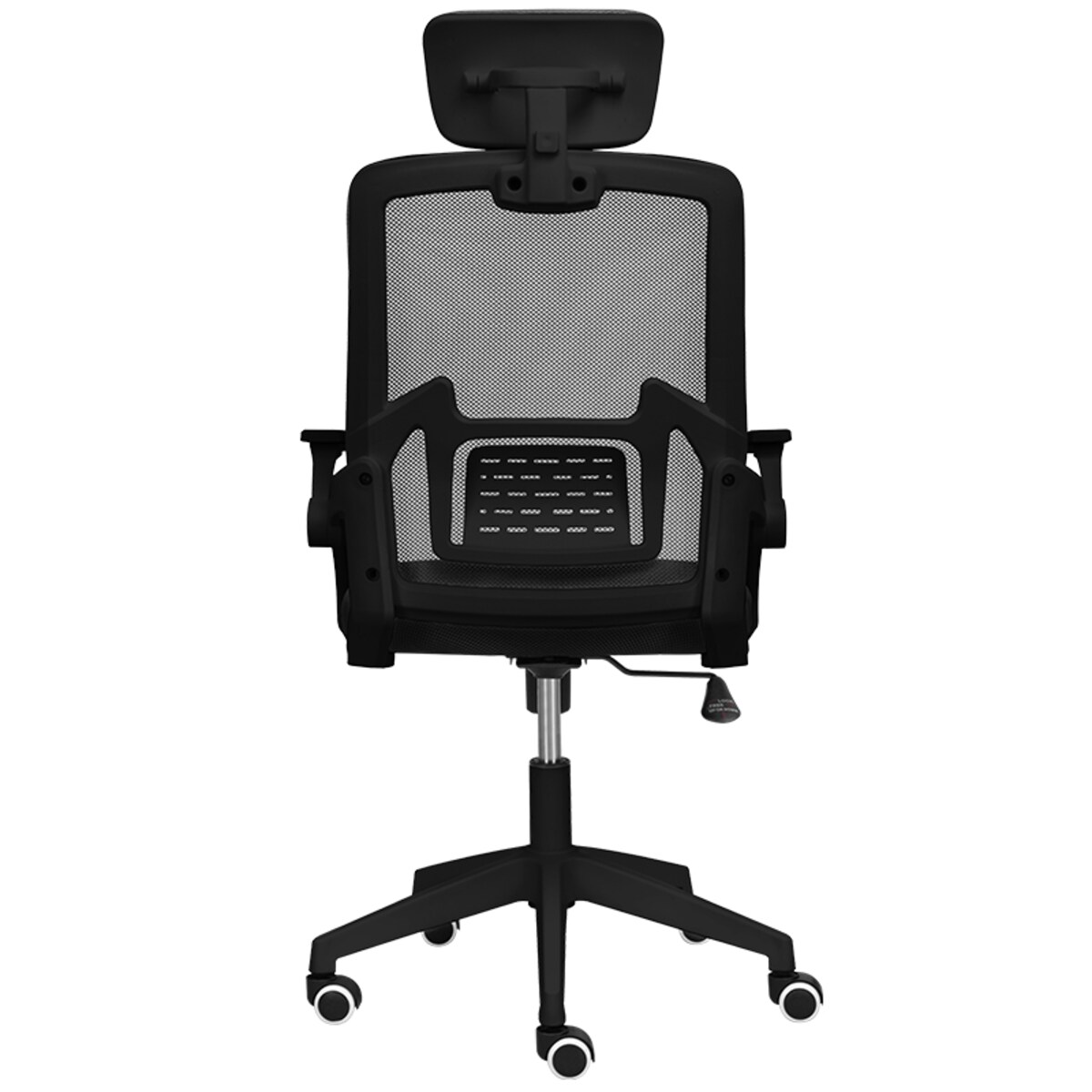 Krzesło biurowe fotel obrotowy regulowany ergonomiczny czarny