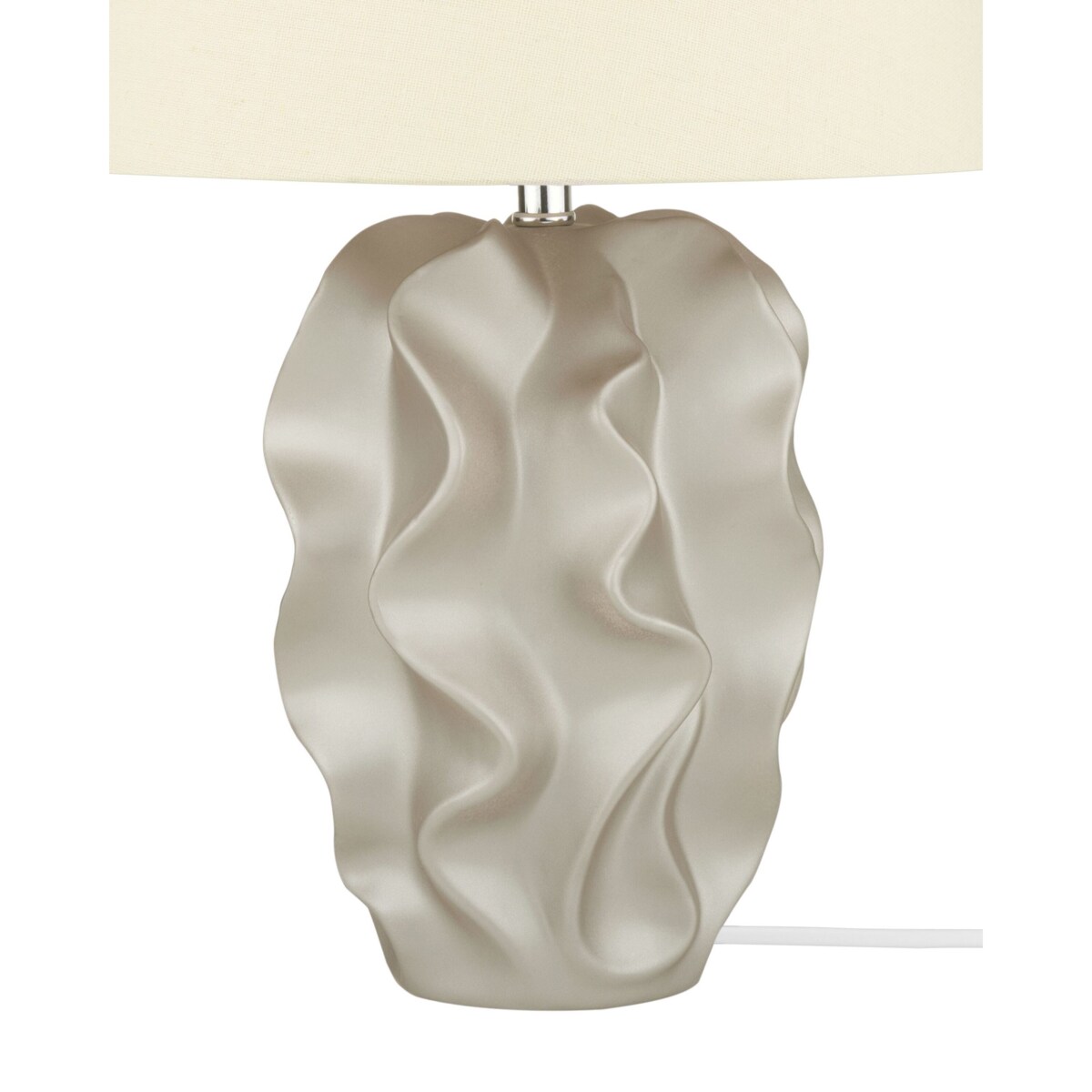 Lampa stołowa ceramiczna złota ALLIKA