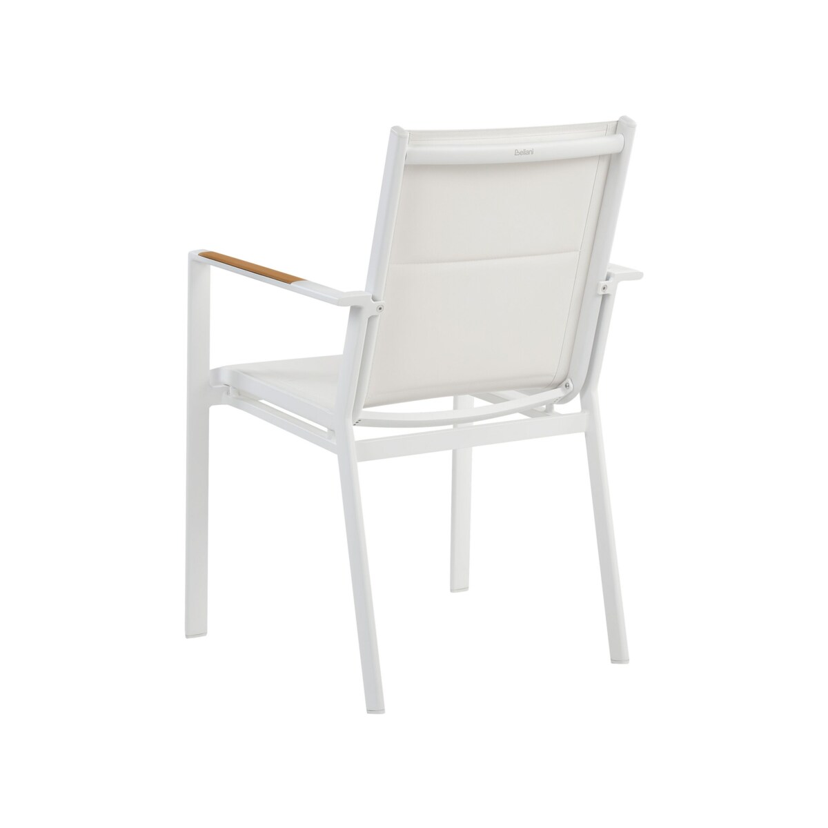 Zestaw ogrodowy stół rozkładany i 6 krzeseł biały VALCANETTO/BUSSETO