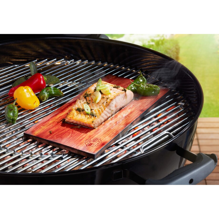 Zestaw 2 cedrowych desek BBQ M