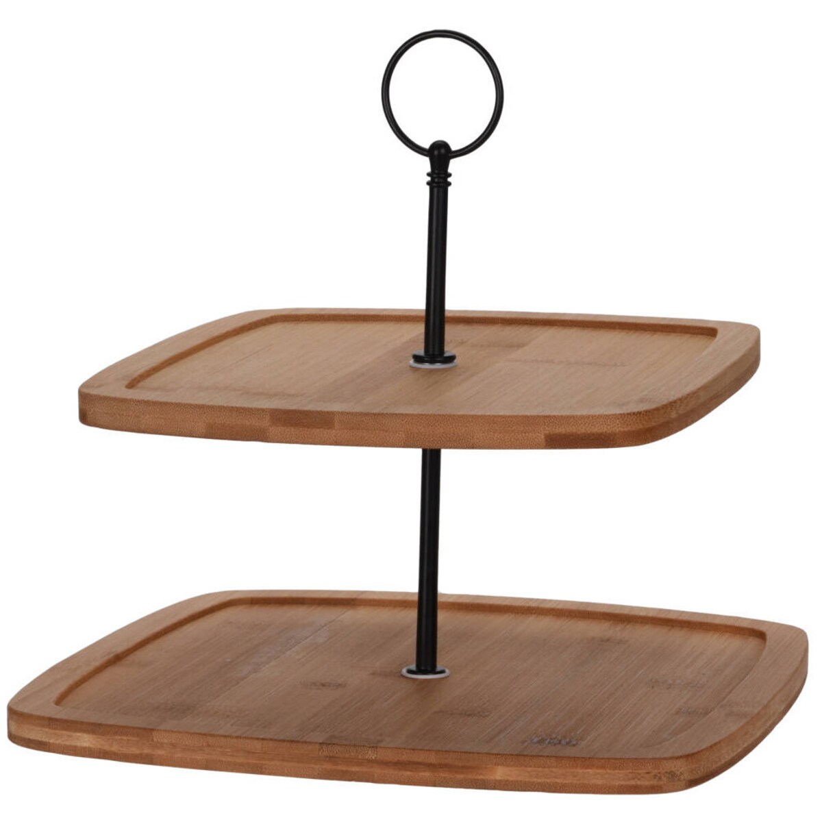 Patera dwupiętrowa z bambusa