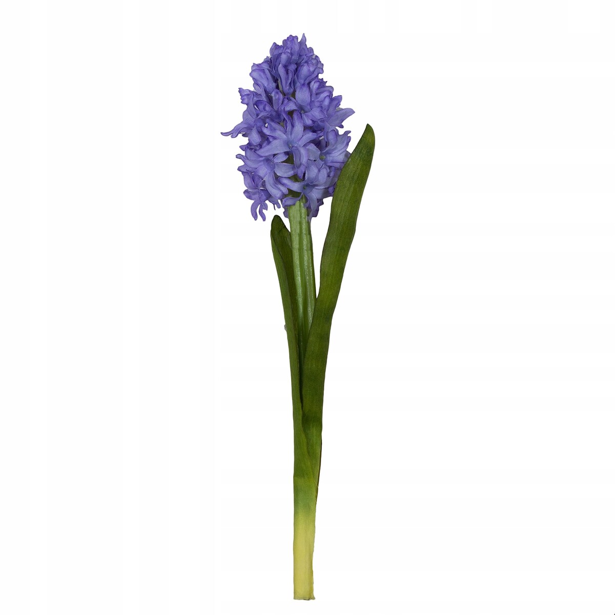 SZTUCZNY KWIAT HIACYNT fioletowy gałązka jak żywa 33cm