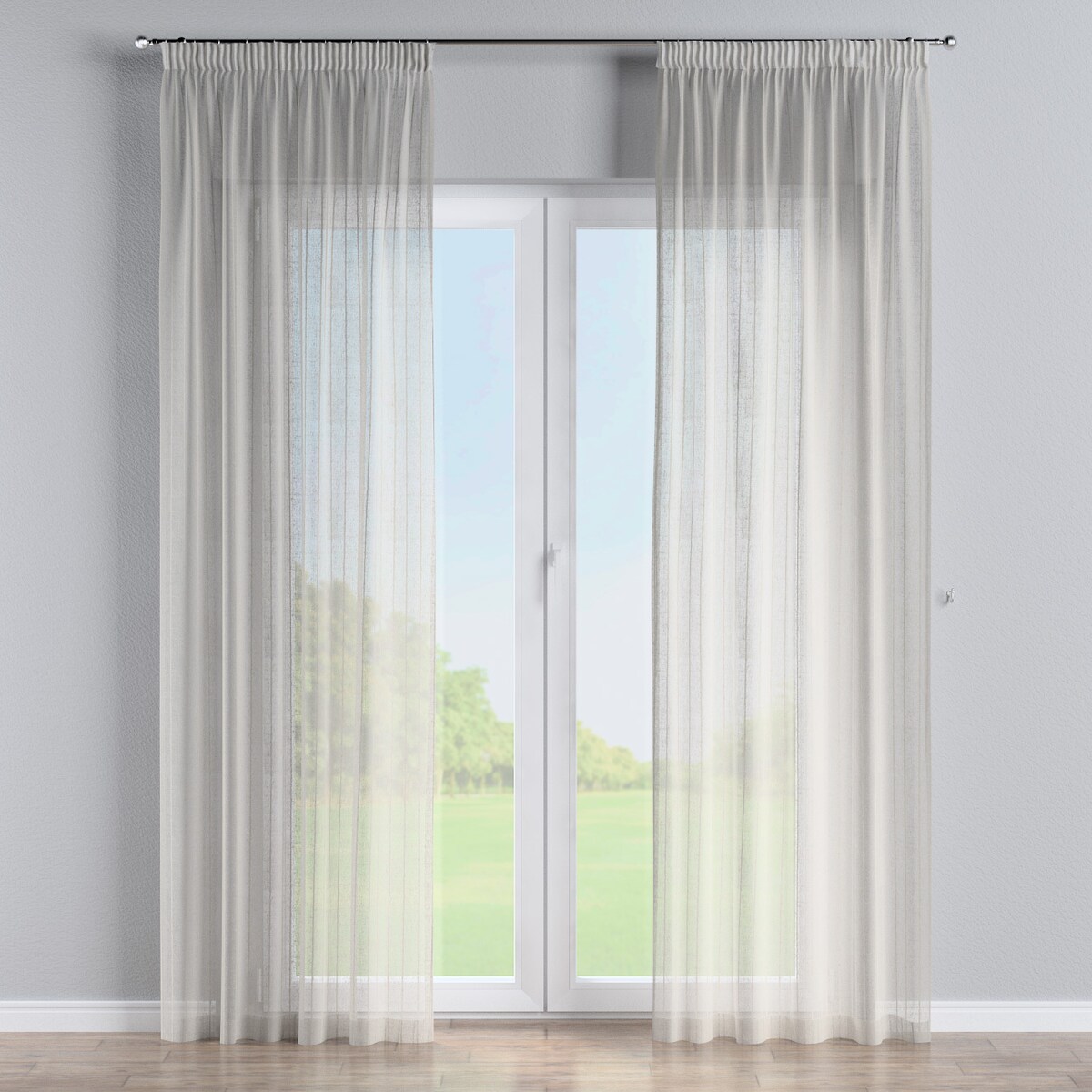 Zasłona na taśmie marszczącej 1 szt. 130x245 beżowy