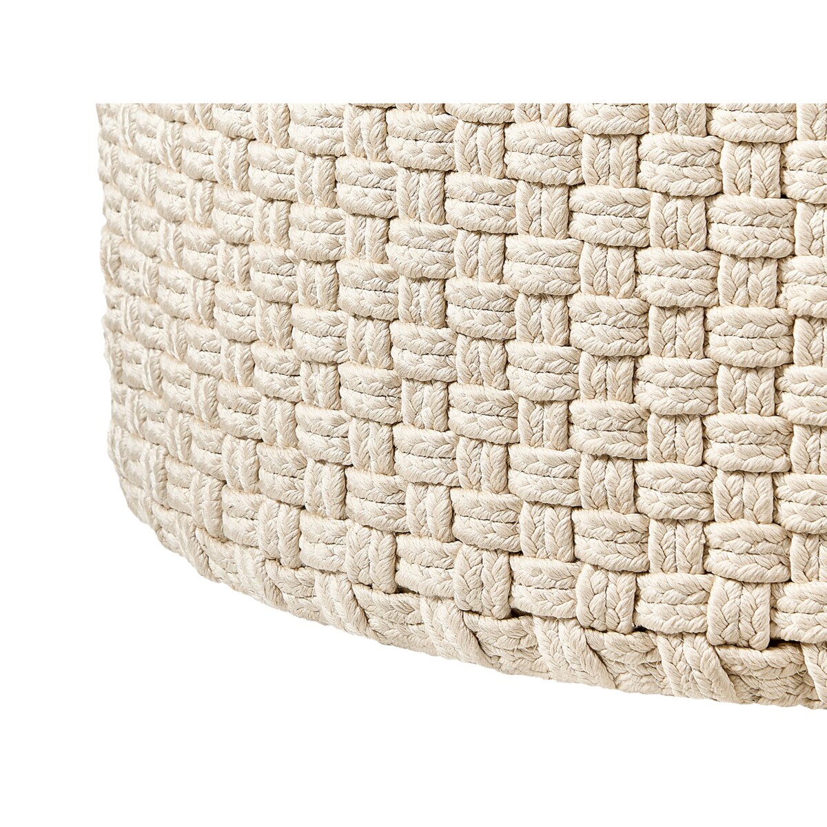 Puf ogrodowy 70 cm jasnobeżowy MITHI