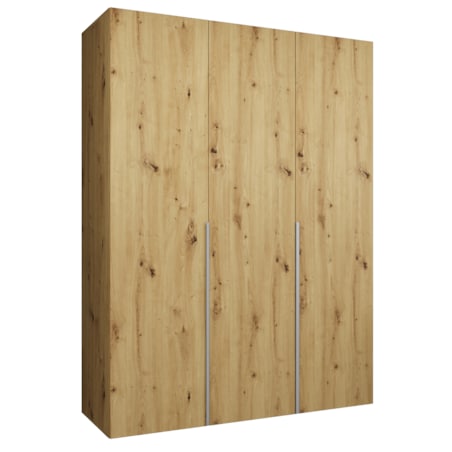 Szafa uchylna otwierana ALICANTE 1 150 wys. 202 cm Artisan + u. Czarny