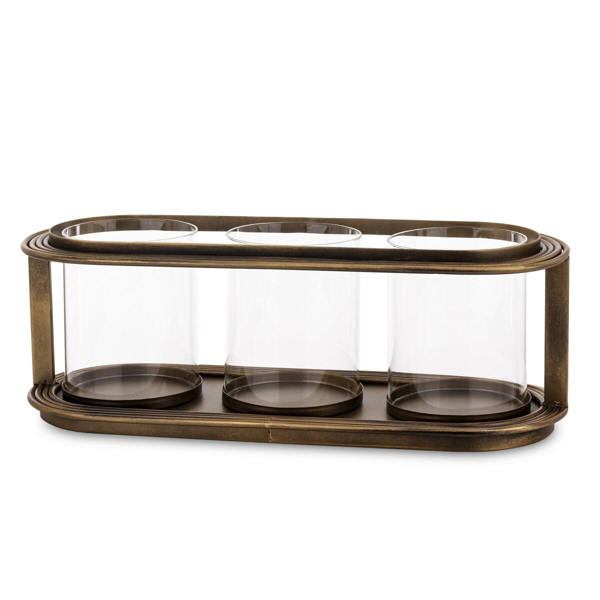 Świecznik z 3 lampkami SIBONA 17X49X19 cm