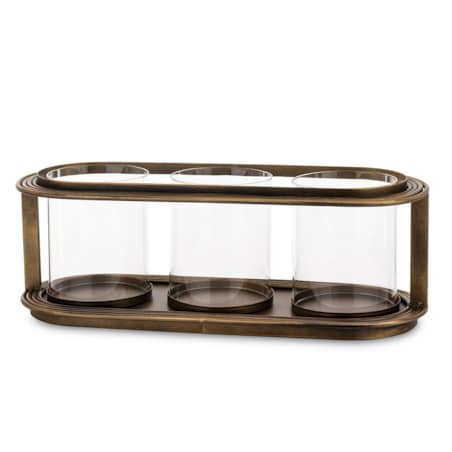 Świecznik z 3 lampkami SIBONA 17X49X19 cm