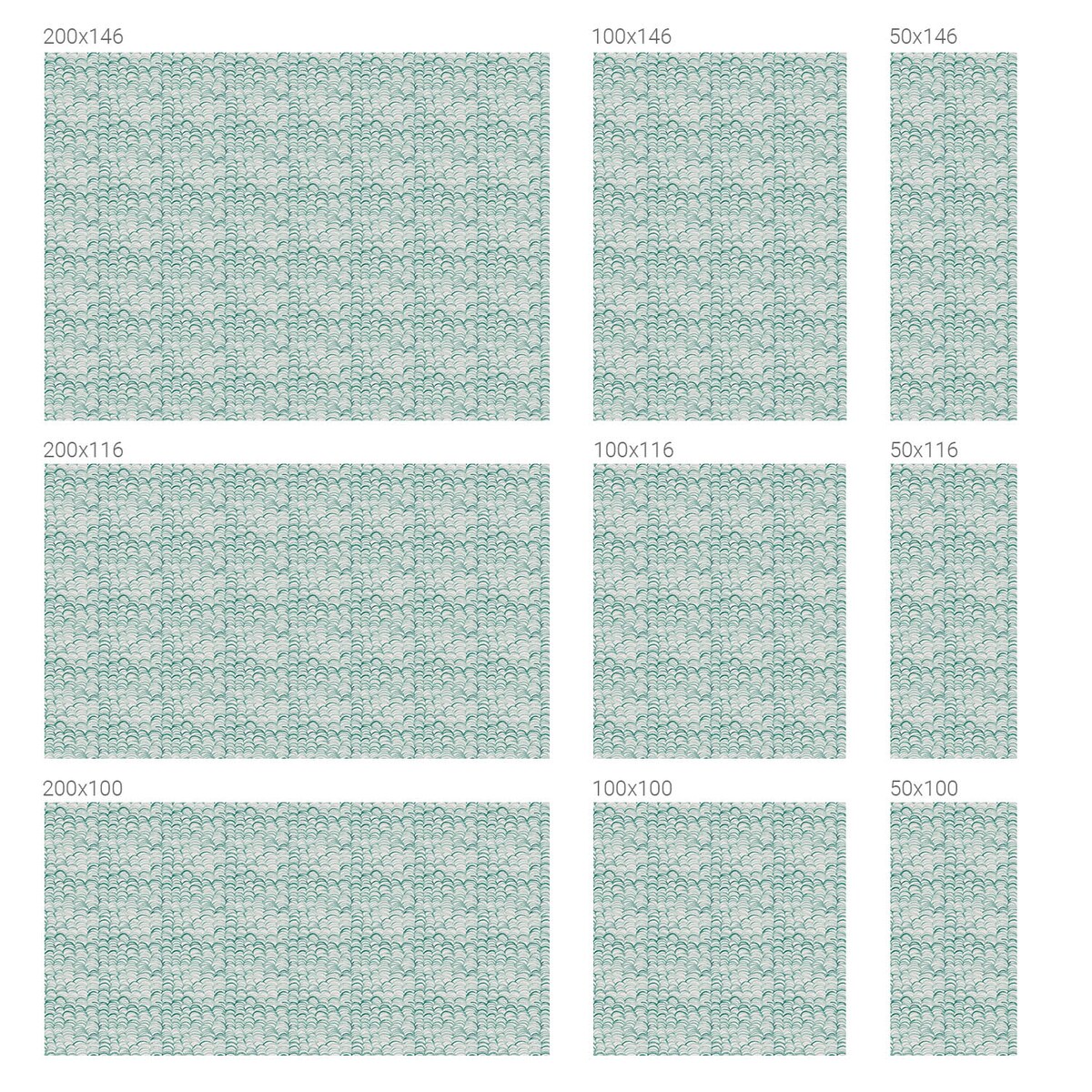 Naklejka na szybę chroniąca prywatność - Łukowate wzory minimalizm spokój - 100x146 cm