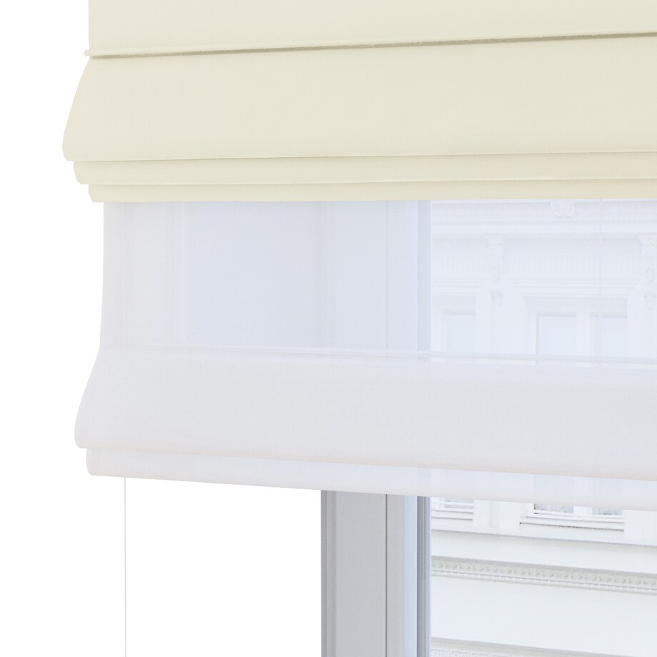 Roleta rzymska Duo 160x170 kremowy