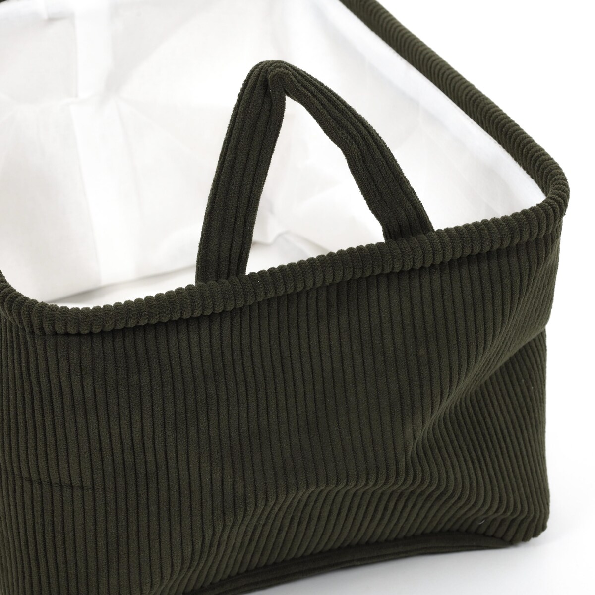 Kosz do przechowywania z uchwytami, poliestrowy, 35 x 25 x 20 cm