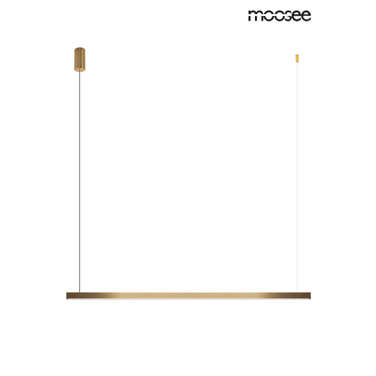 Lampa wisząca LINUS 80 złota